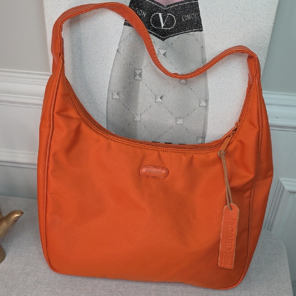 Picard Orange Hobo Shoulder Bag
